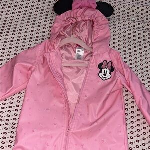 Disney Pink Minnie Mouse Kids Raincoat